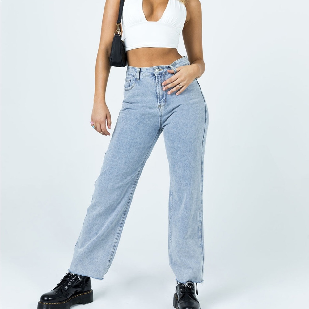Princess Polly Wide Leg Jeans